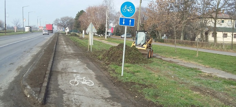 Uređenje biciklističkih staza u industrijskoj zoni - Vrbas Uređenje biciklističkih staza u industrijskoj zoni - Vrbas
